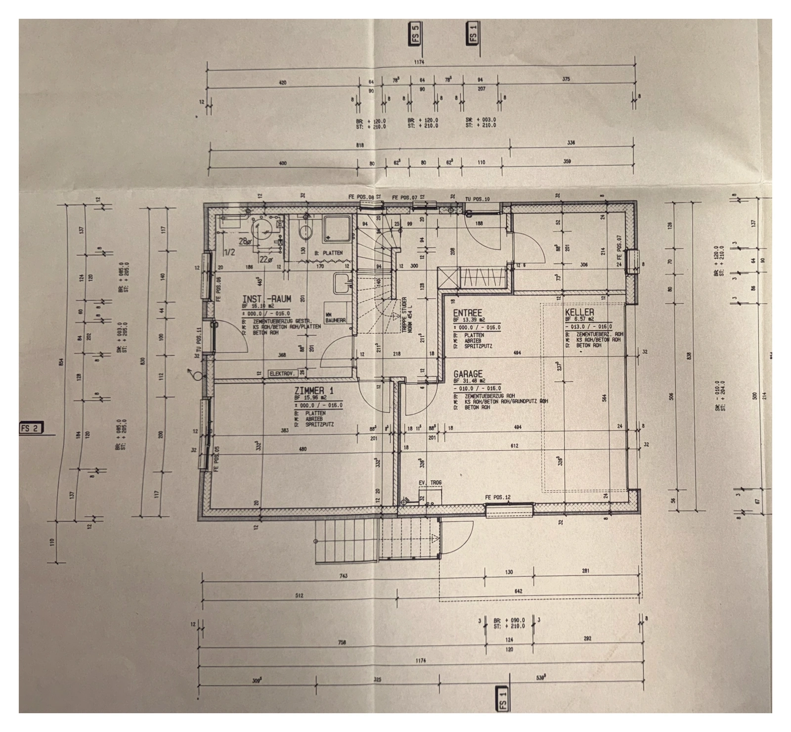 Ground Floor: Original 1997 drawing